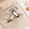 August Peridot Birthstone Ring