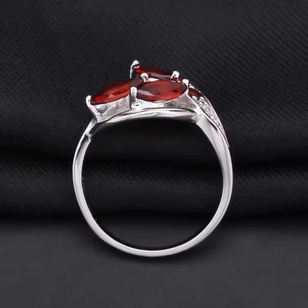 Divine Garnet Ring