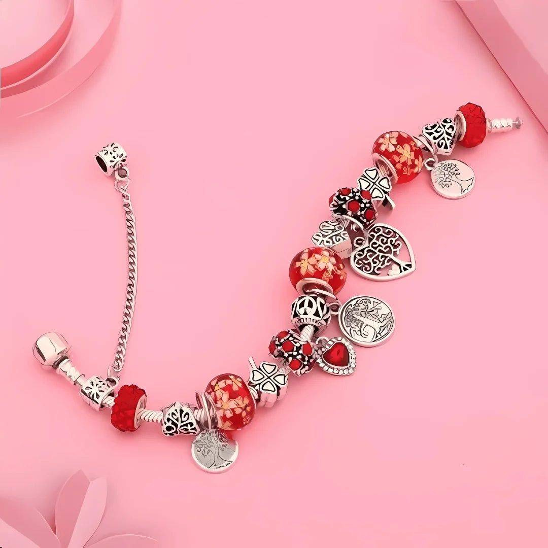 January Garnet Bracelet