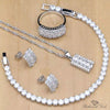 April Diamond Birthstone Jewelry Set - Birthmonth Deals