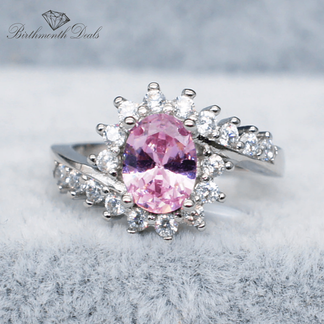 December Zircon Birthstone Ring - Birthmonth Deals