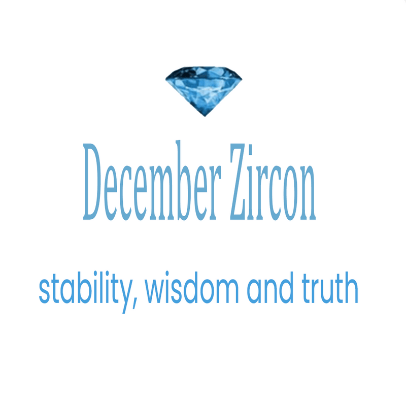 December Zircon Birthstone Bow-Tie Ring - Birthmonth Deals