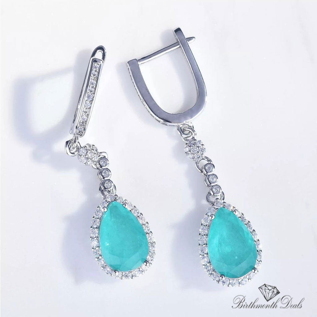 March Aquamarine Birthstone Jewelry Set - Birthmonth Deals