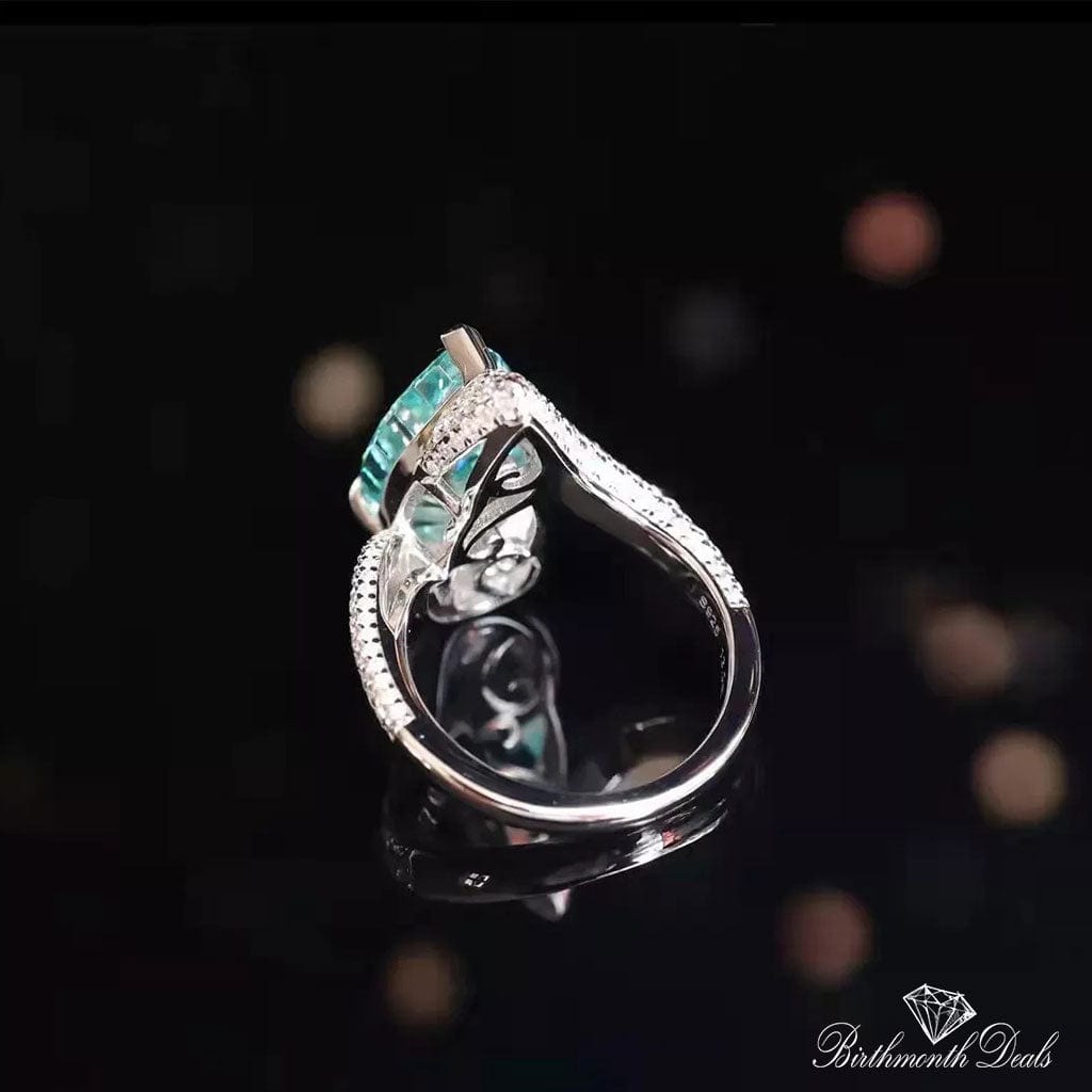 April Moissanite Birthstone Ring - Birthmonth Deals