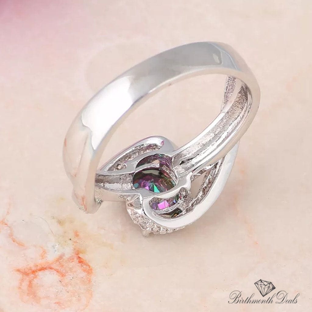 June Alexandrite Birthstone Ring - Birthmonth Deals