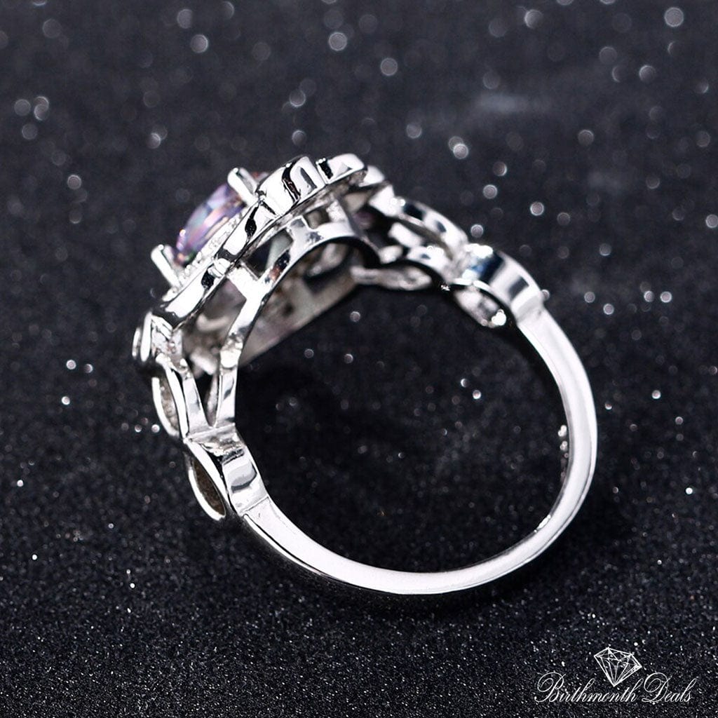 June Alexandrite Birthstone Ring - Birthmonth Deals