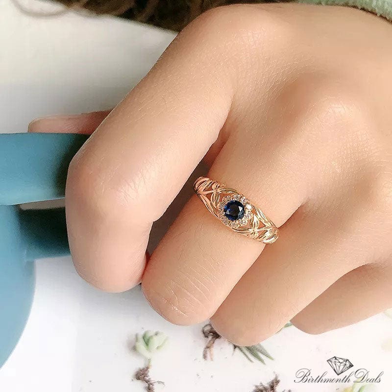 December Zircon Birthstone Ring - Birthmonth Deals