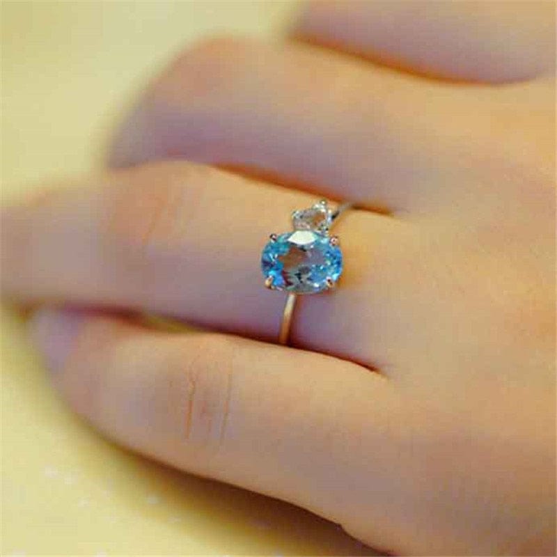 December Zircon Birthstone Ring - Birthmonth Deals