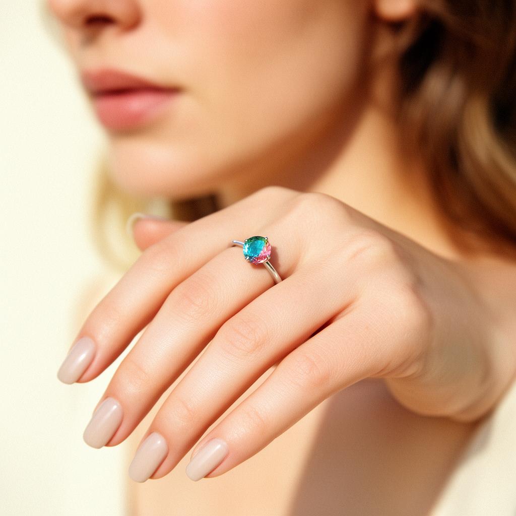 Sandra M. wearing the ring