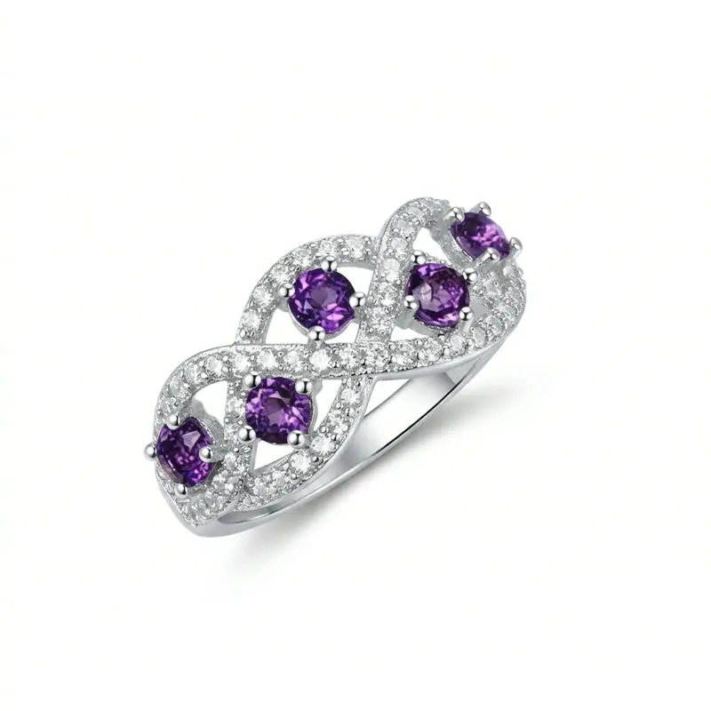 February birthstone ring