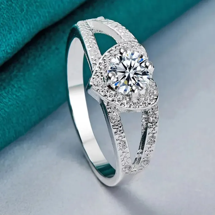 April birthstone ring