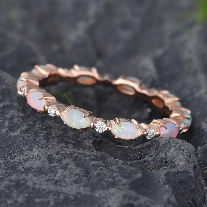 October birthstone ring