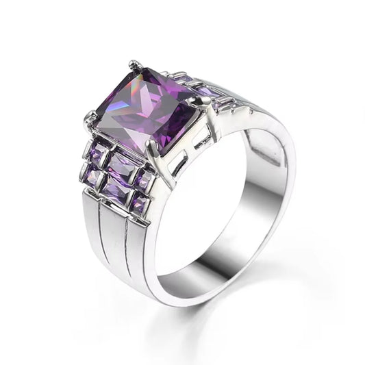 June Alexandrite Birthstone Ring