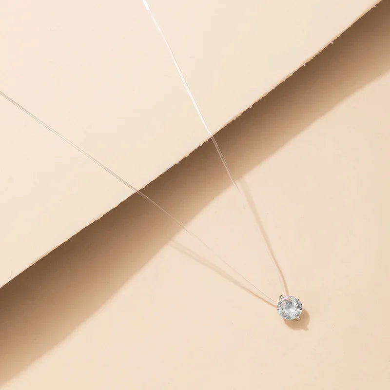 Diamond Floating Necklace