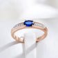 September Sapphire Birthstone Band Ring