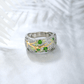 August Peridot Birthstone Ring