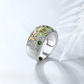 August Peridot Birthstone Ring