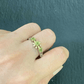 August Peridot Birthstone Ring