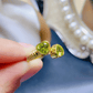 August Peridot Birthstone Ring