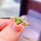 Celestial Peridot Ring