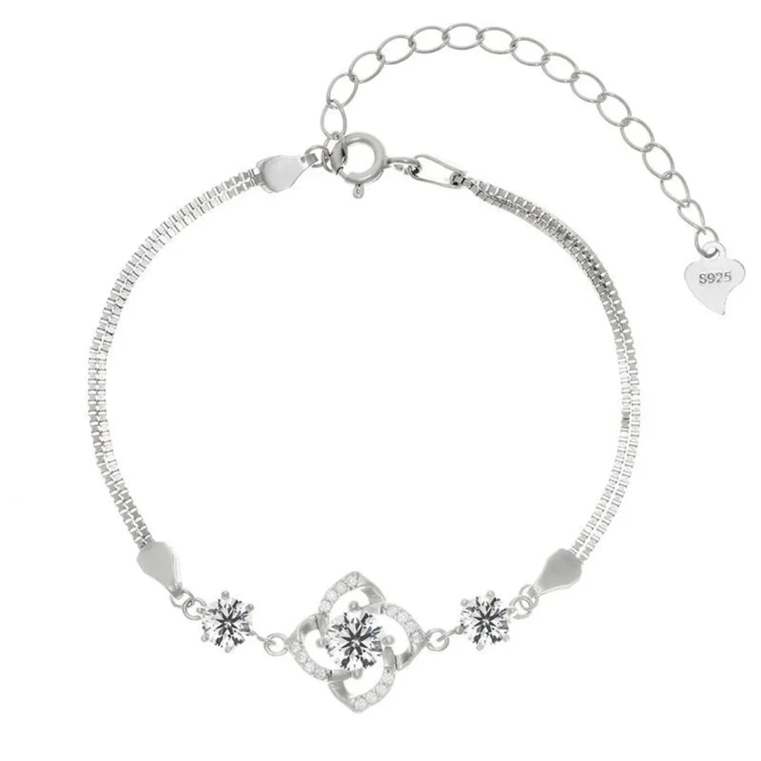 April Diamond Birthstone Bracelet