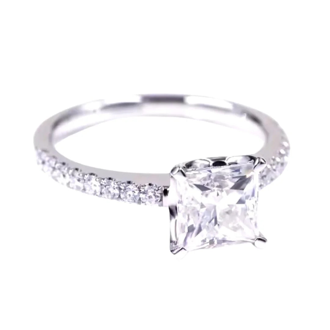 April Diamond Birthstone Ring