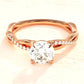 April Diamond Birthstone Ring