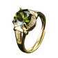 August Peridot Birthstone Ring