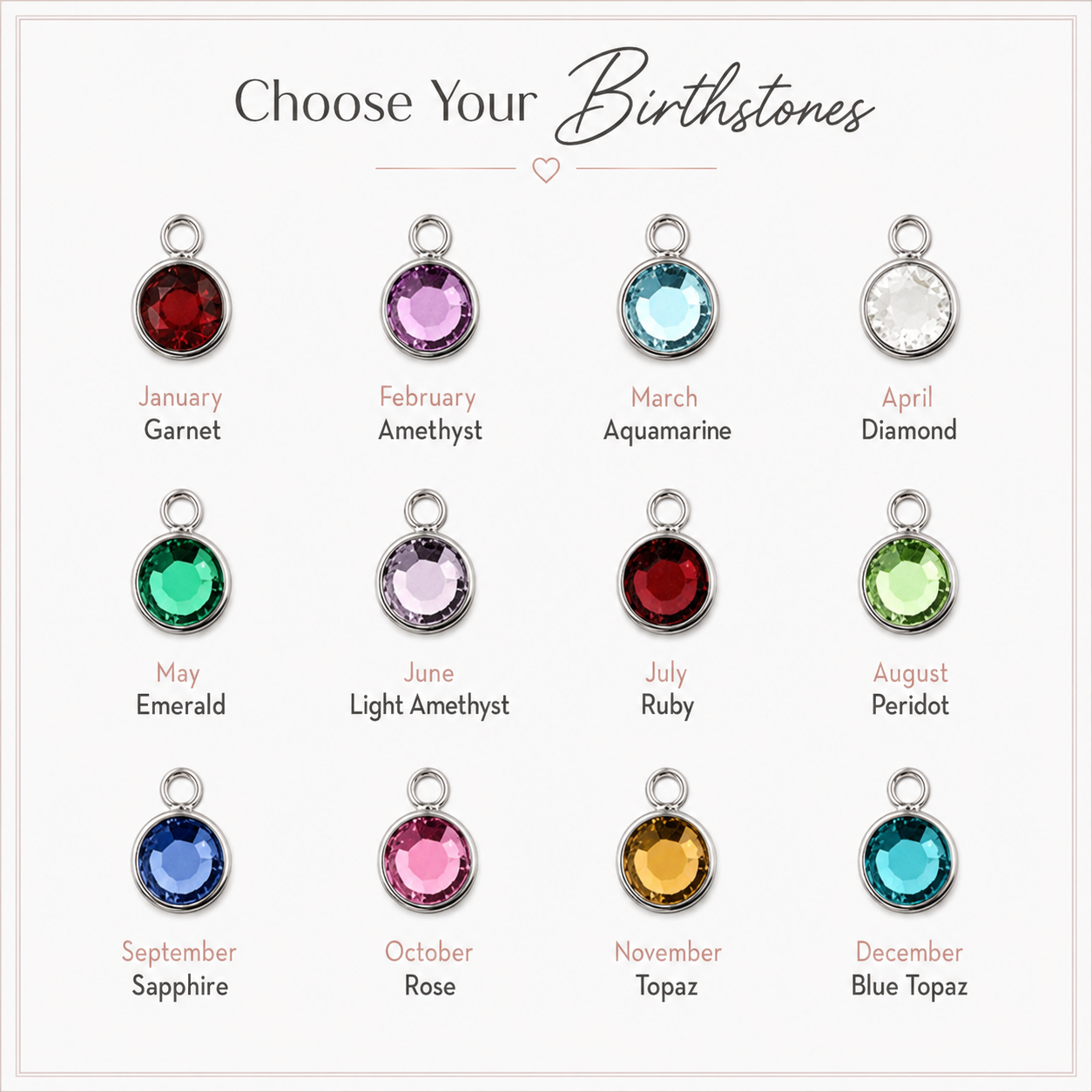 Personalized Birthstone Bar Bracelet | Engraved Name or Date