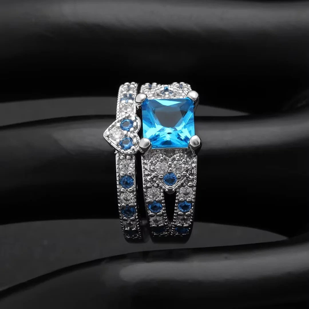 December Zircon Birthstone Ring