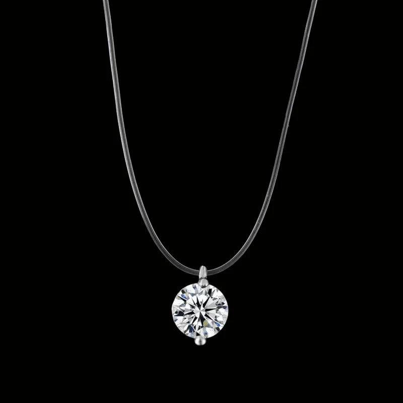 Diamond Floating Necklace