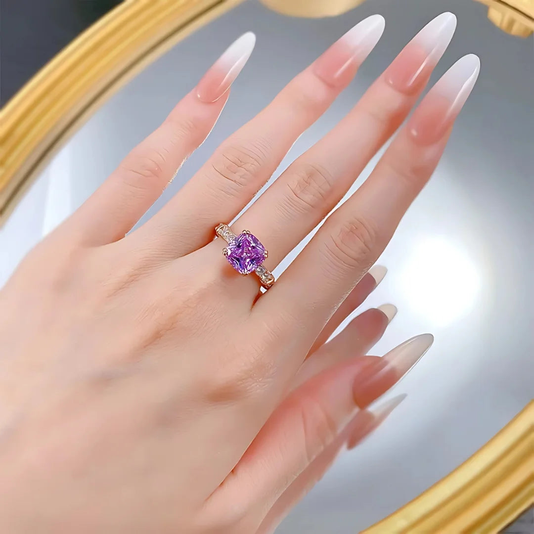 Divine Amethyst Ring