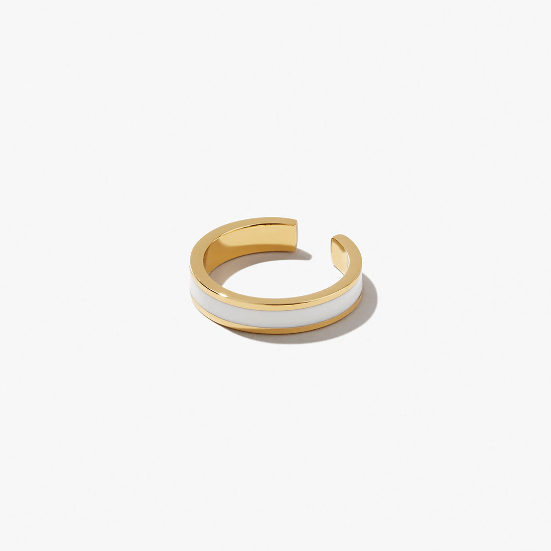 Goldie Off White Ring - Birthmonth Deals