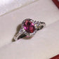 July Ruby Birthstone Ring