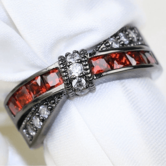 July Ruby Birthstone Ring