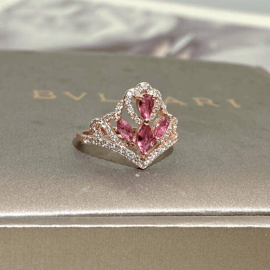 July Ruby Birthstone Ring