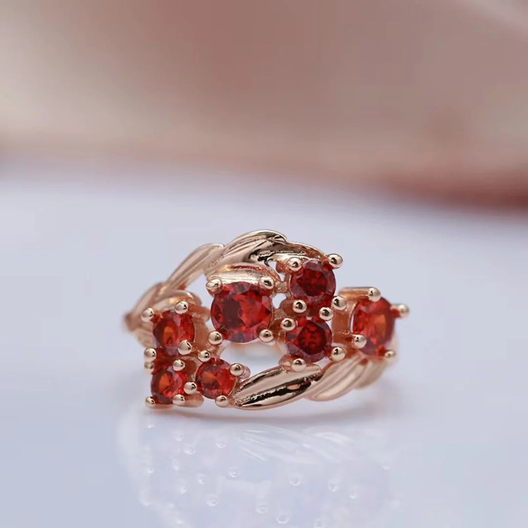 July Ruby Birthstone Ring