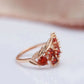 July Ruby Birthstone Ring