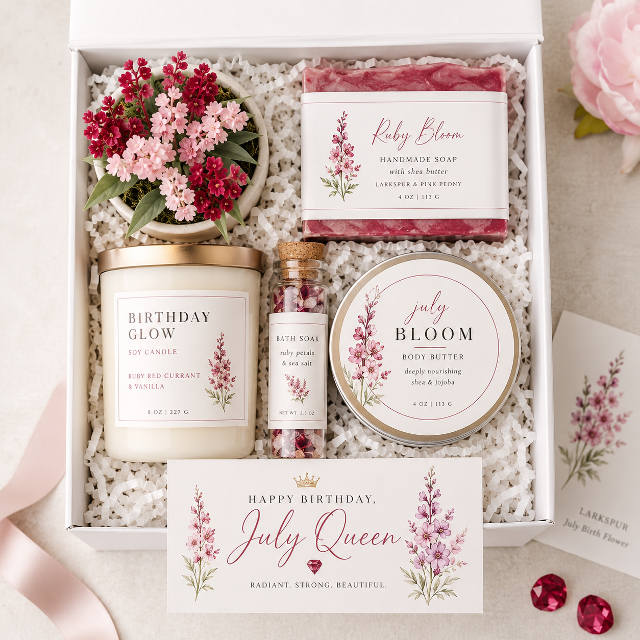 July Birthday Gift Box | Curated Birthday Bundle