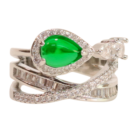 May Emerald Birthstone Ring