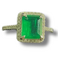 May Emerald Birthstone Ring