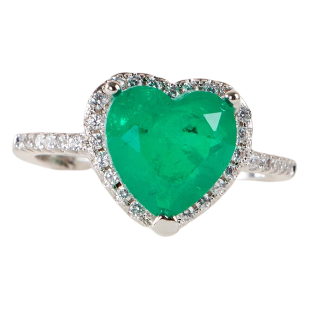 May Emerald Birthstone Ring