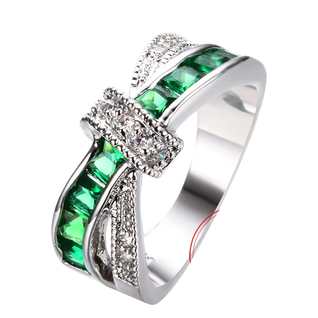 May Emerald Birthstone Ring