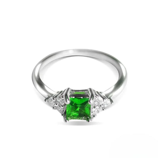 May Emerald Birthstone Ring