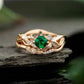 May Emerald Birthstone Ring