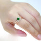 May Emerald Birthstone Ring