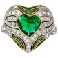 May Emerald Birthstone Ring