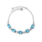 March Aquamarine Birthstone Bracelet