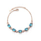 March Aquamarine Birthstone Bracelet