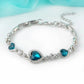 March Aquamarine Birthstone Bracelet